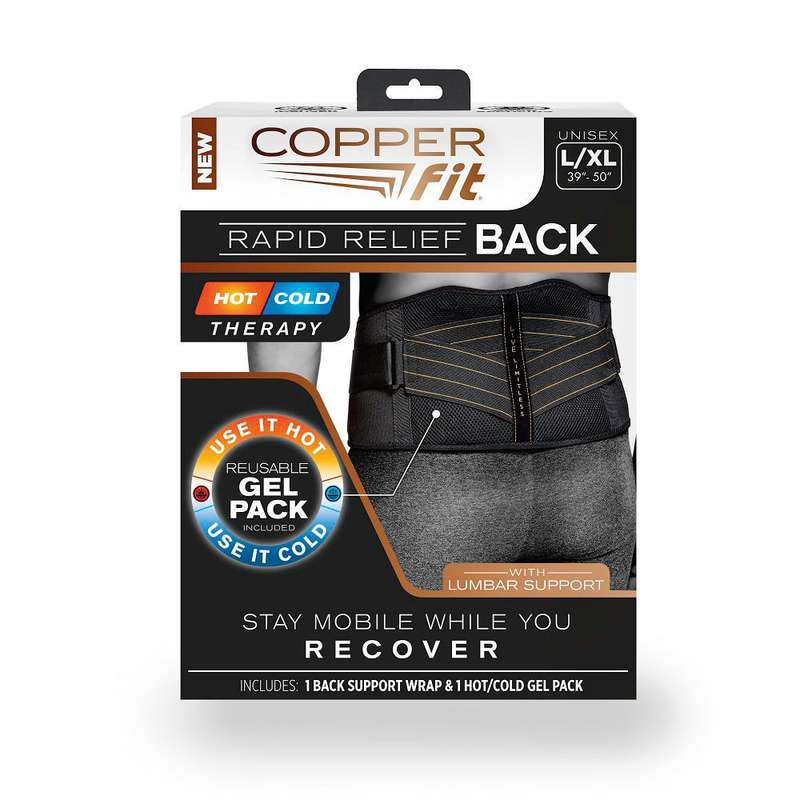 Copper fit Back Relief