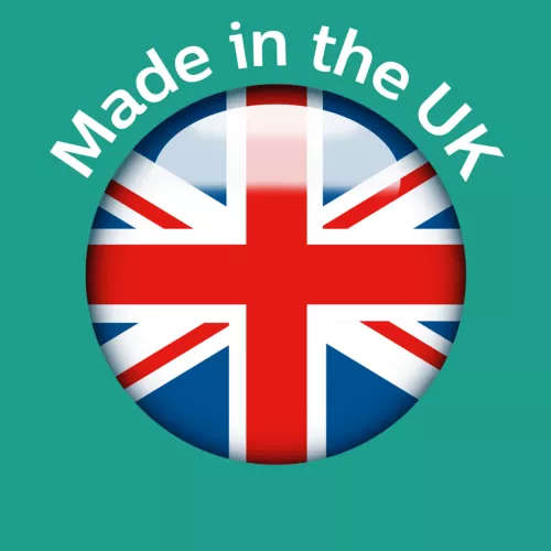 Made at our award-winning site in the UK