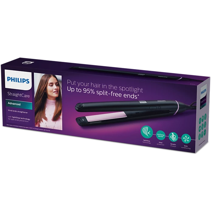 Philips StraightCare Advanced Vivid Ends Straightener