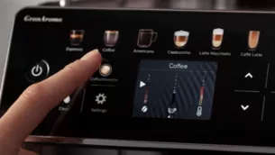 3 taste presets tailored to your needs with CoffeeMaestro