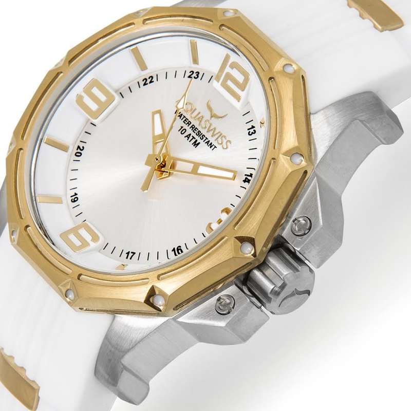 Aquaswiss Women's Vessel Tough Build Swiss Watch with Rose Gold Plating BRAND NEW w/ box and papers