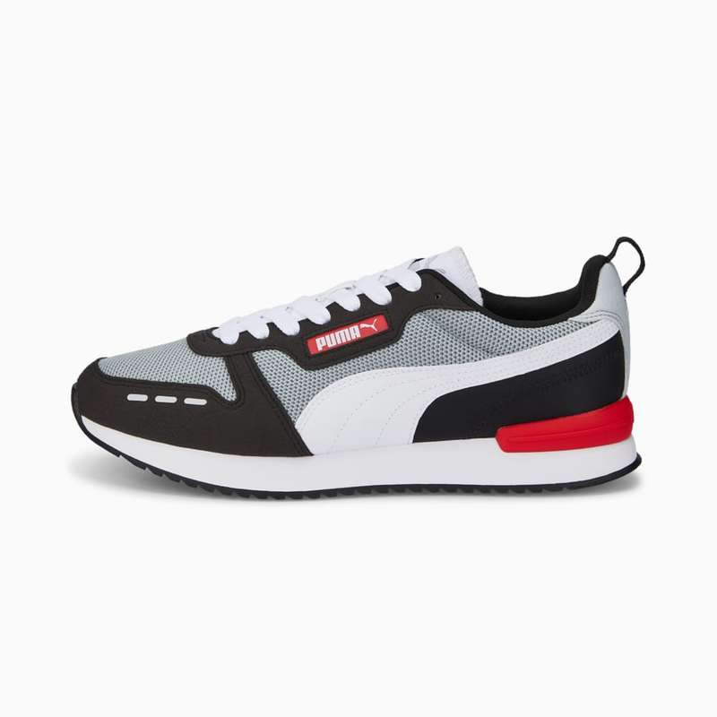 PUMA R78 GREY BLACK SNEAKERS
