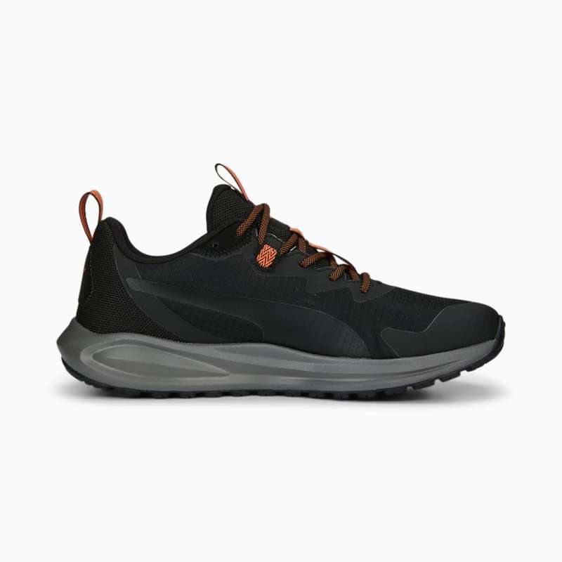 Puma Twitch Runner Black Grey Running Shoes