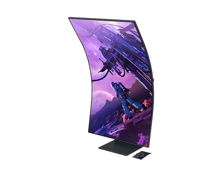 Samsung Odyssey Ark 55-inch 4K UHD 165Hz 1ms Curved Smart Gaming Monitor