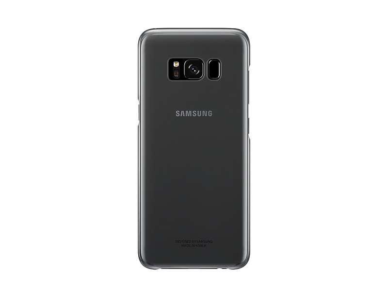 Samsung Galaxy S8 Clear Cover - Black