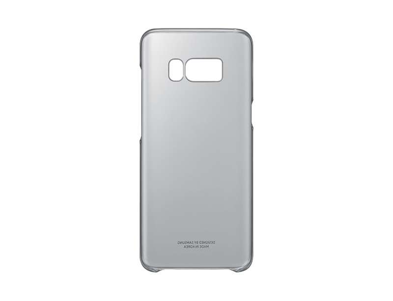Samsung Galaxy S8 Clear Cover - Black