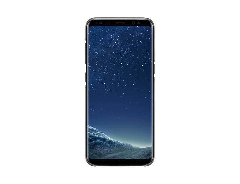 Samsung Galaxy S8 Clear Cover - Black