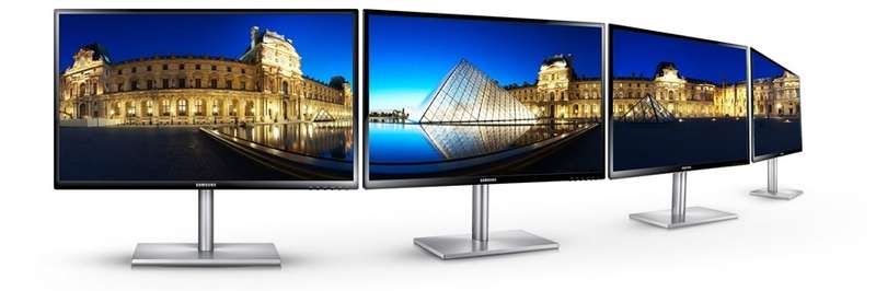 Samsung S24C750P 24" Thin Bezel Full Swivel + Tilt Premium LED