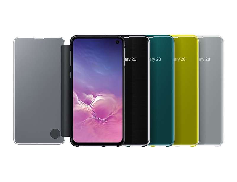 GALAXY S10e CLEAR VIEW OR LED VIEW COVER BLK ORIGINAL