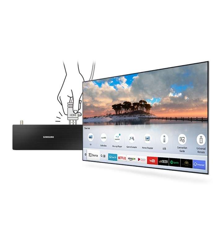 Samsung UHD 75 inch LED TV - 38.80kg