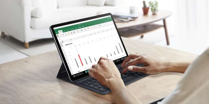 Book Cover Keyboard Galaxy Tab S5e Origional Samsung