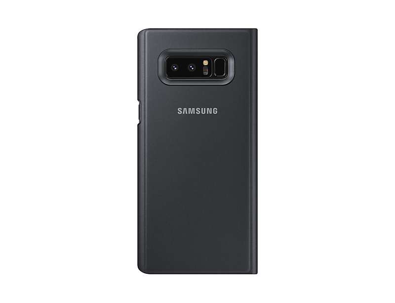 Samsung Galaxy Note8 Clear View Standing Cover - Black