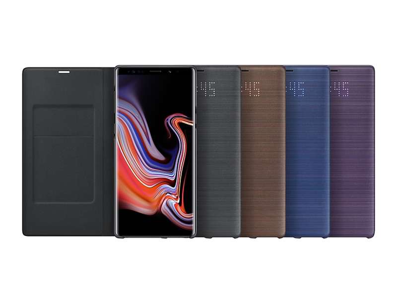 Galaxy Note9 LED View Cover BLACK ORIGINAL