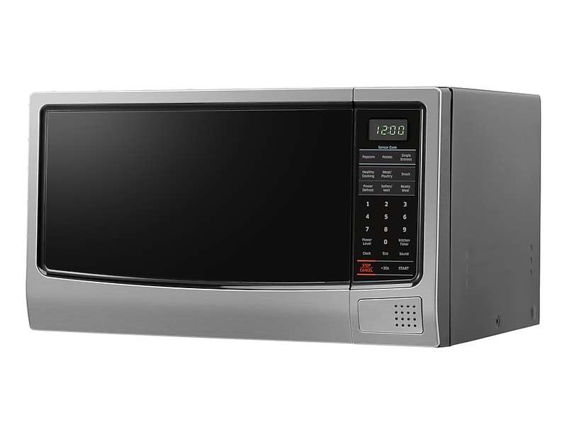 32L Silver Microwave