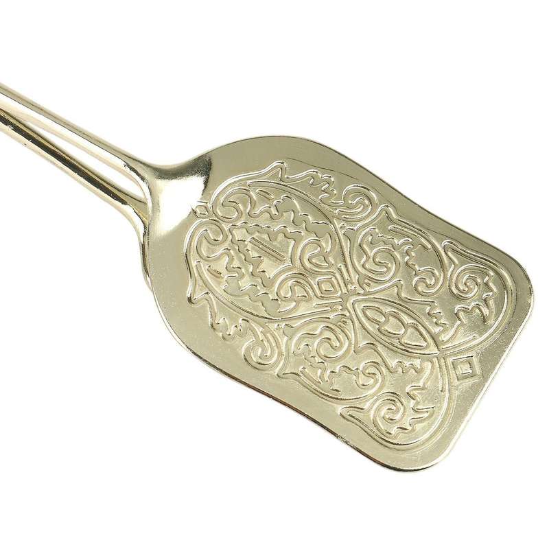 Snacks Salad Bread Pastry Baking Fruit Salad Cake Clips,square Gold