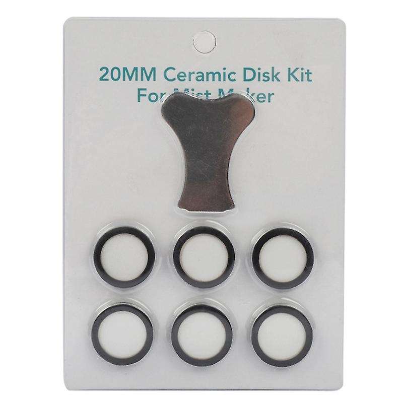 6pack Transducer Discs for Dimplex Optimyst Spares, Replacement Disks