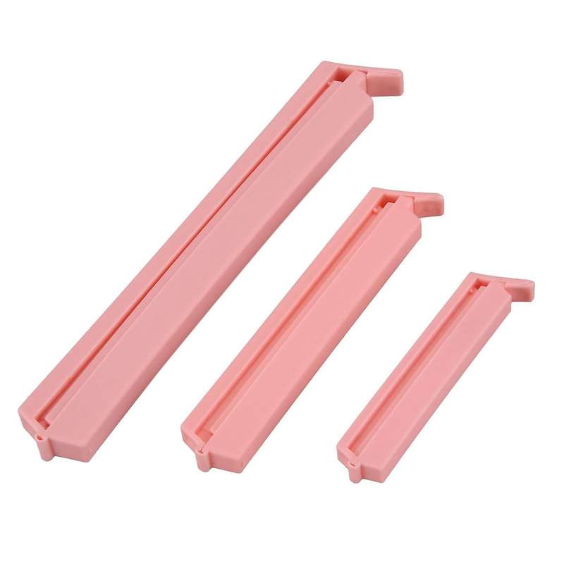 12x Kitchen Storage Food Snack Sealing Bag Clips Sealer Clamp S,m,l