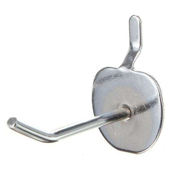 25 X Single Pegboard Slatwall Hooks 50mm