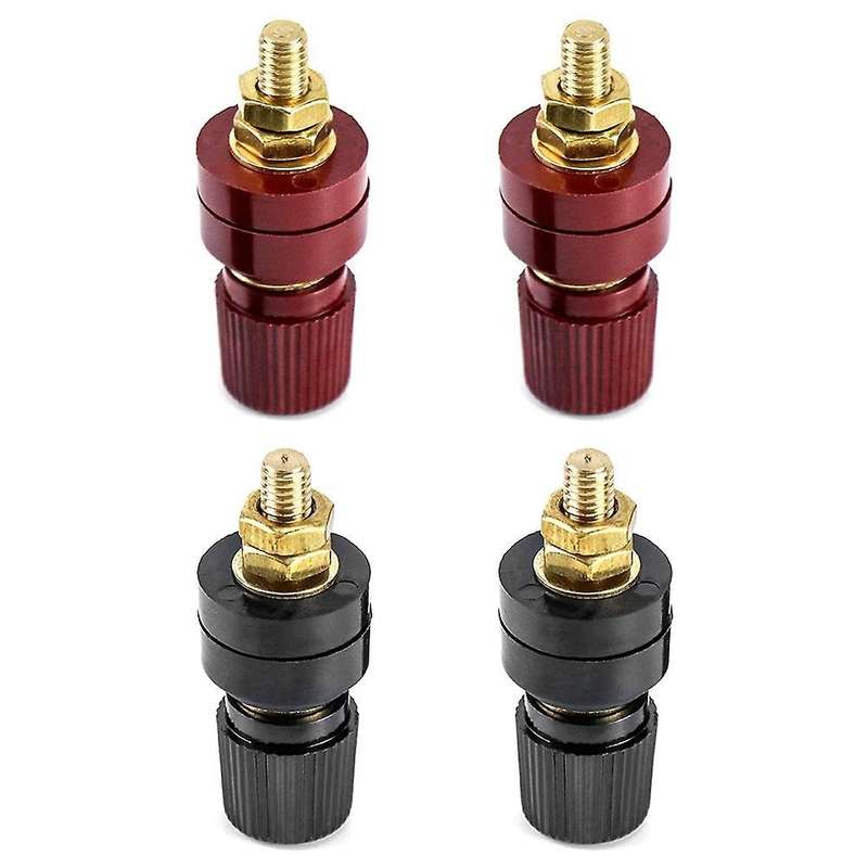 Power Junction Post Connector Terminal Kit, 4pcs M6 Premium Remote