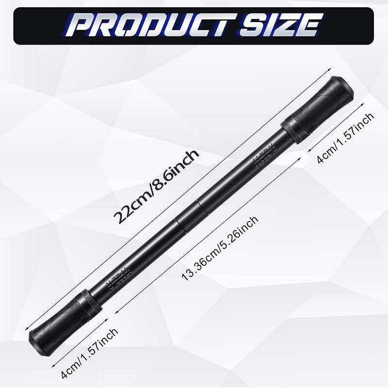 2 Pcs Flying Spinning Pen with Weighted Ball Finger Rotating Pen A