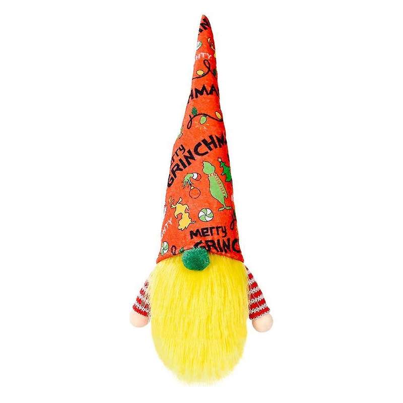 Gnome Plush Doll for Christmas Decorations Xmas Party Table Decor, A
