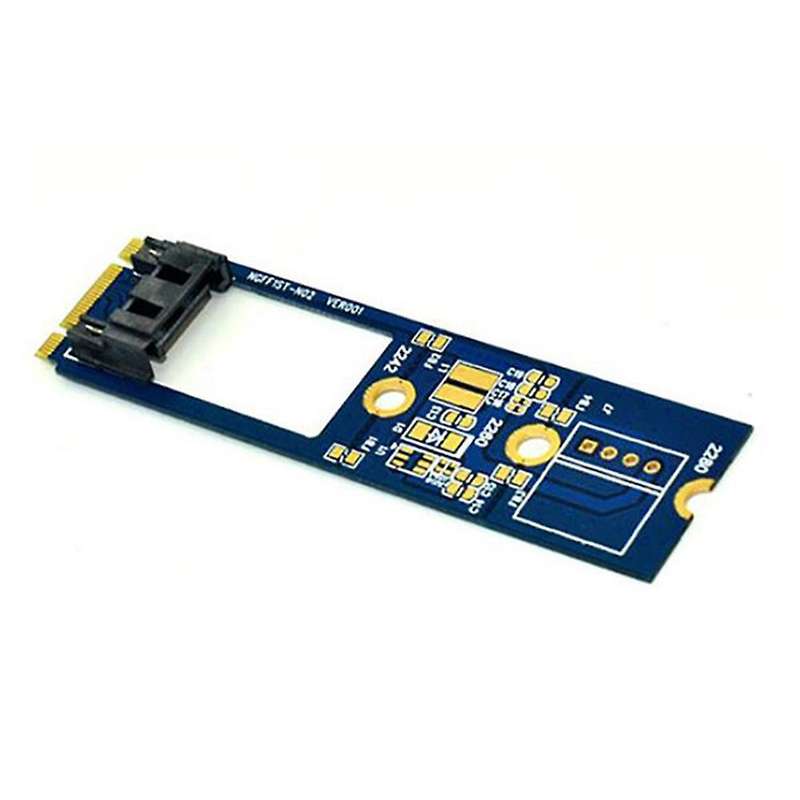 M2 Sata Adapter Convert Card B-m Key M.2 Ngff Support 2242 2260 2280
