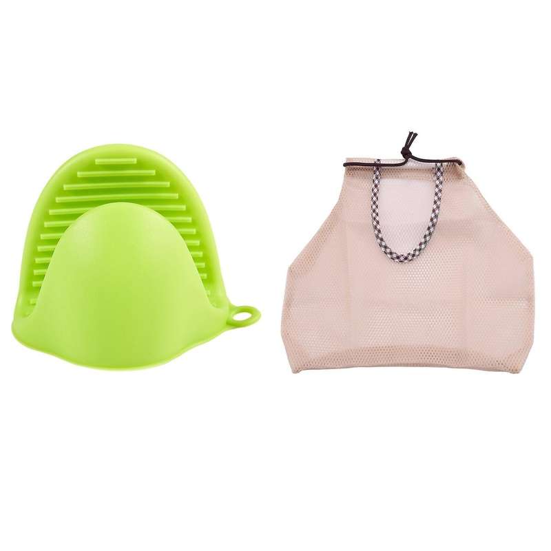 2pcs Vegetable Onion Potato Storage Hollow Breathable Mesh Bag