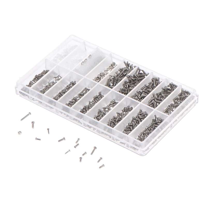 Sunglasses Glasses Repair Tool, Stainless Steel Screws and Nose Pads