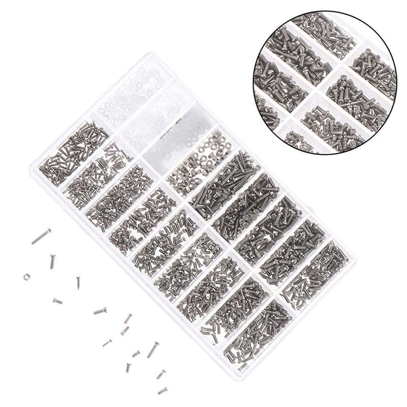 Sunglasses Glasses Repair Tool, Stainless Steel Screws and Nose Pads