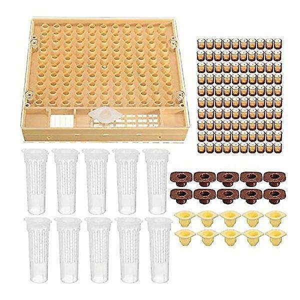 Beekeeping Cup Kit 100 Cell Cups Bee Tool Set