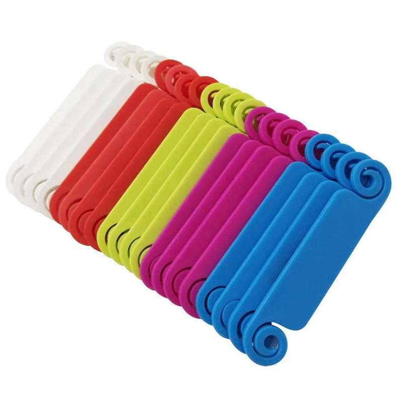 40 Pcs Cable Tags Cable Management Tags Multicolor Cable Labels