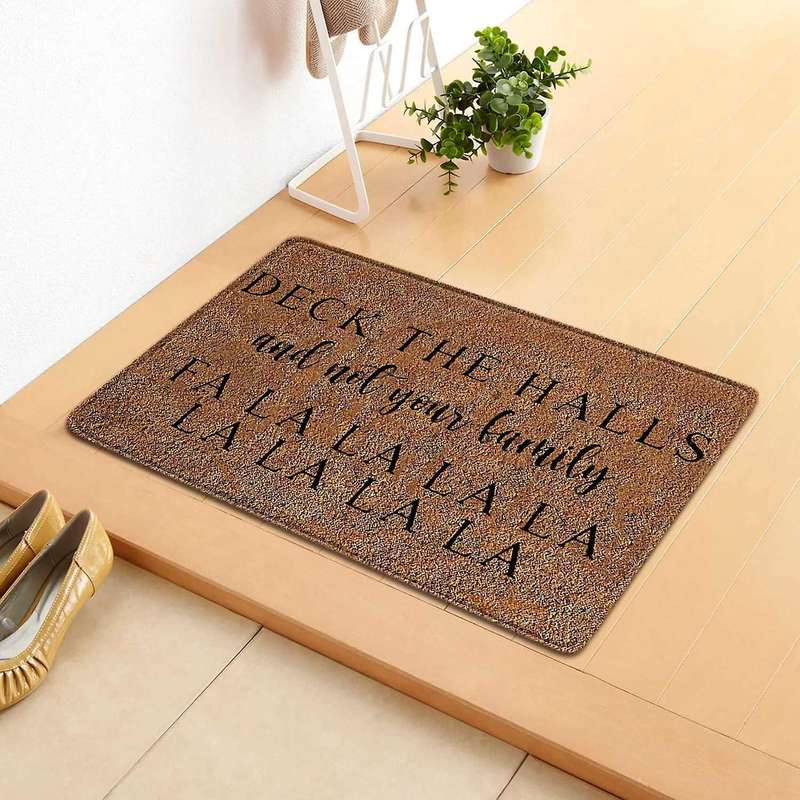 Christmas Door Mat Welcome Decor Door Mats Printing Floor Mat B