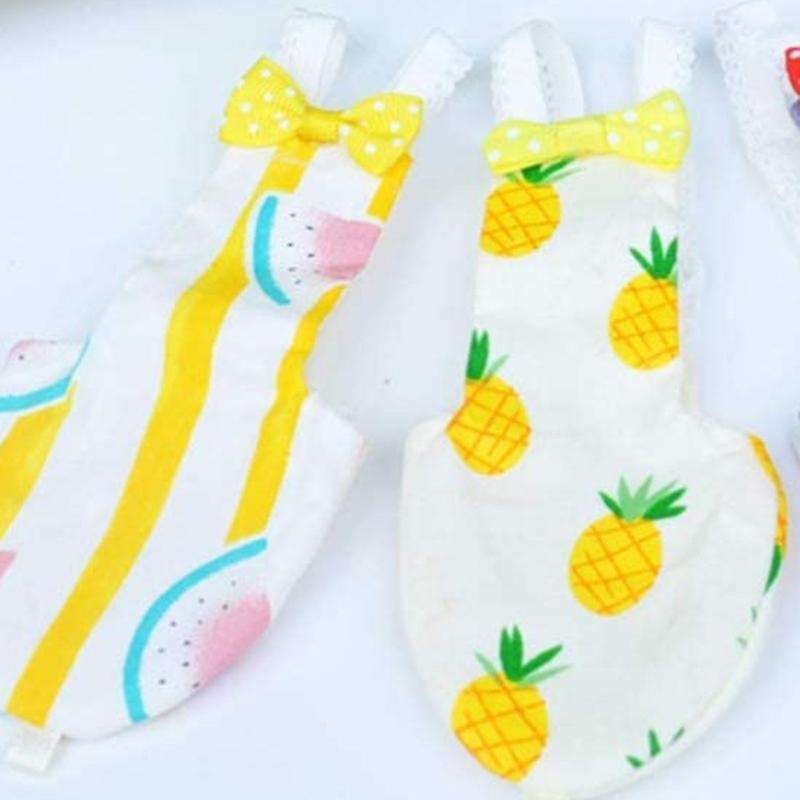 2pcs Bird Diaper Reusable for Parakeet Cockatiel African Macaw