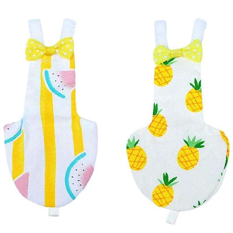 2pcs Bird Diaper Reusable for Parakeet Cockatiel African Macaw