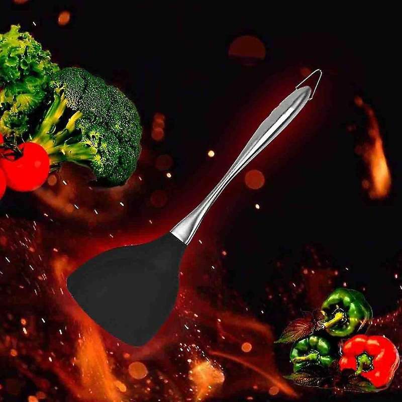 Honglida Premium Silicone Wok Turner Bpa Free 600 Fahrenheit Spatula
