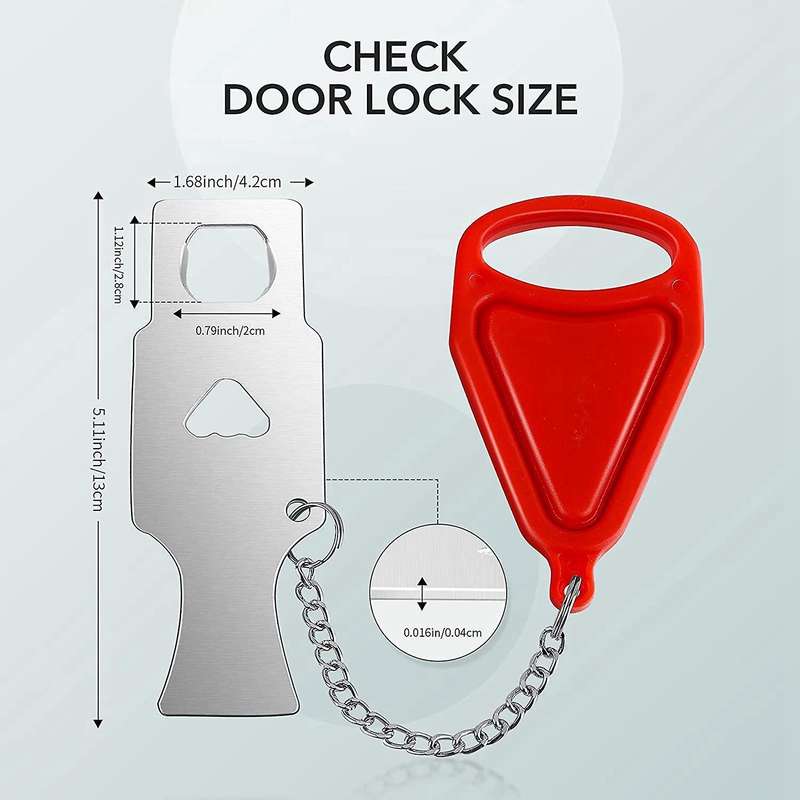 For Travel Door Locks Security Devices Hotel Home School Apartment B