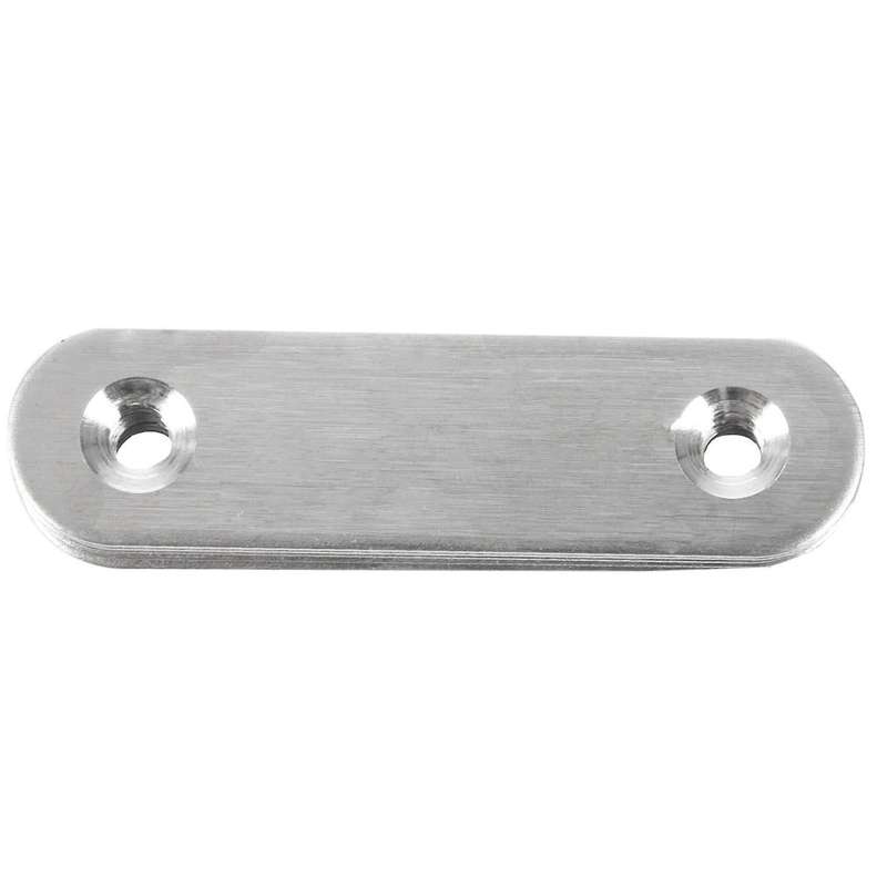 60mm X 16mm Straight Repair Joining Mending Flat Plate Bracket 15pcs