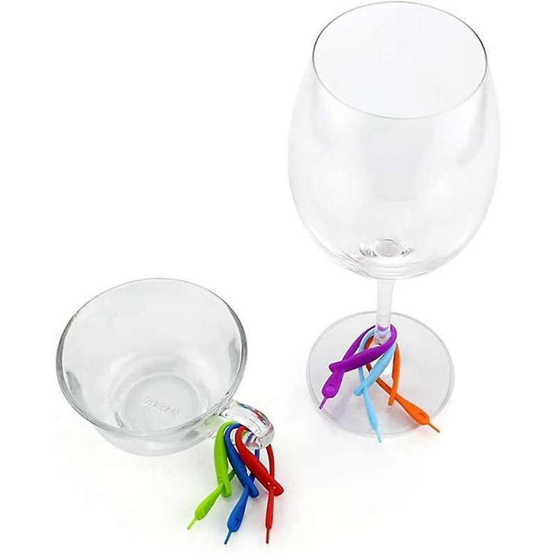Wine Glass Marker, Cup Strip Tag, Marker Beer Glass Cup,for Guest