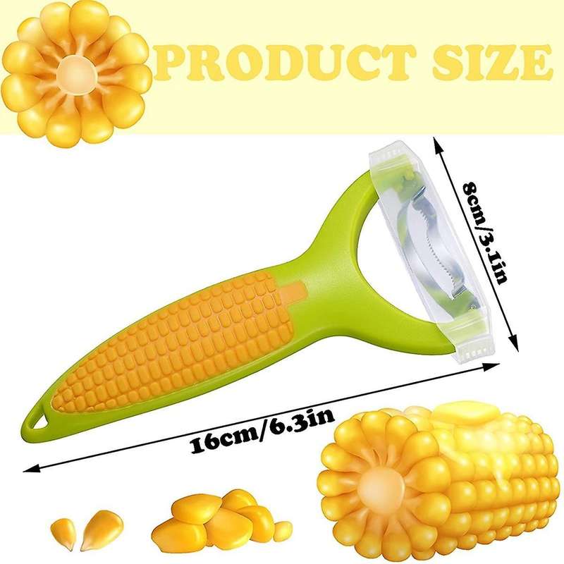 3-piece Corn Peeler Corn Peeler Corn Cob Remover