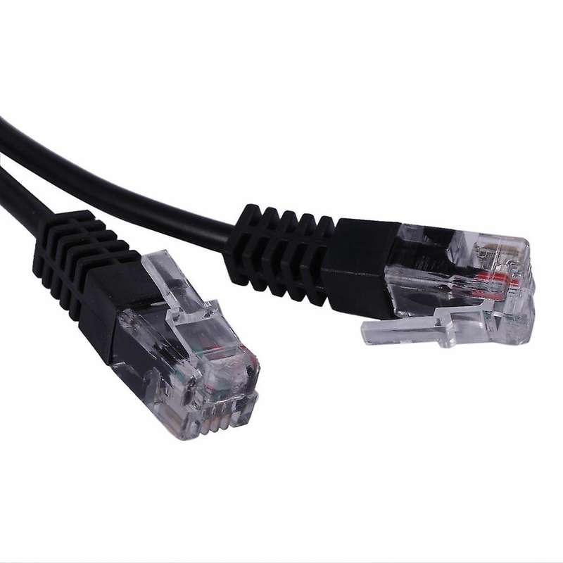 2pcs 3.5mm Plug Jack to Rj9 Phone Headset Earphone Adapter Cable