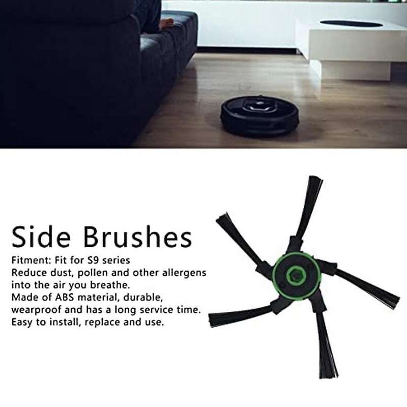 Side Brushes, Vacuum Cleaner Parts Side Brush for Roomba S9 Series