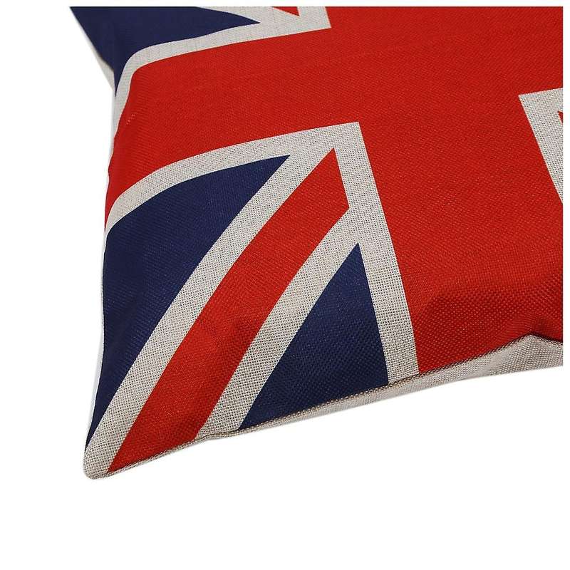 British Vintage Style Union Jack Flag Throw Pillow Case, Pillowcase