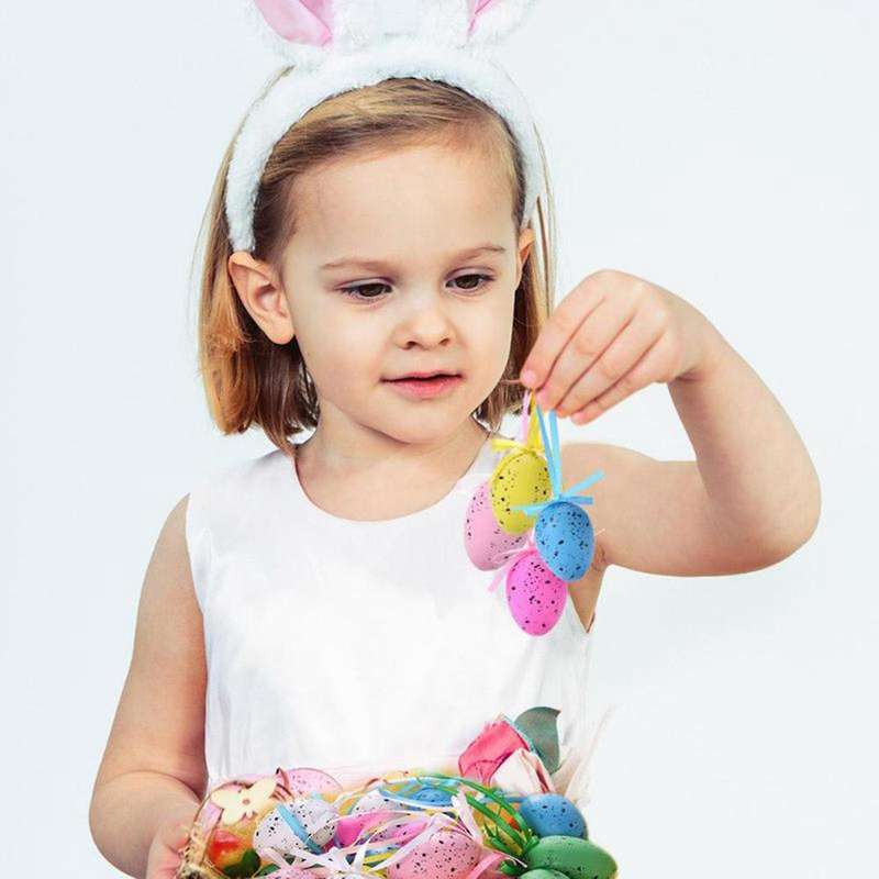 Painted Bird Pigeon Eggs Diy Creative Eggs Kids Pendants Ornaments