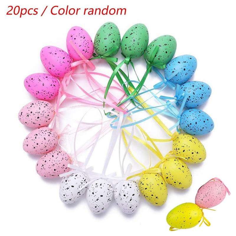 Painted Bird Pigeon Eggs Diy Creative Eggs Kids Pendants Ornaments