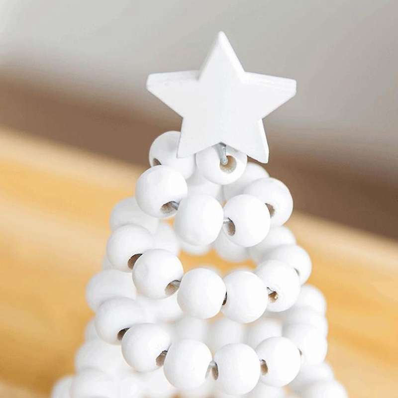 Wood Hanging Diy Children's Christmas Tree Scene Layout Table A
