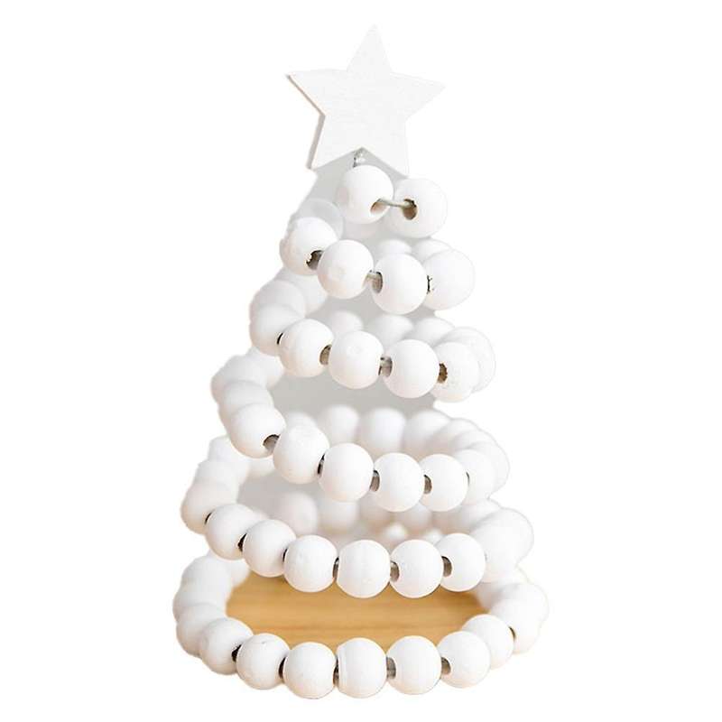 Wood Hanging Diy Children's Christmas Tree Scene Layout Table A