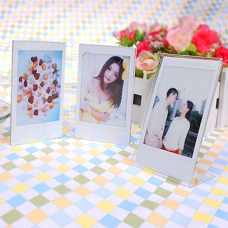 5pcs Acrylic A6 Plastic Message Board Menu Holder for Business Poster