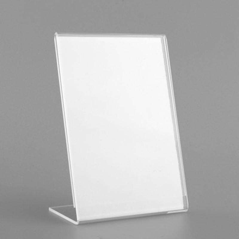 5pcs Acrylic A6 Plastic Message Board Menu Holder for Business Poster