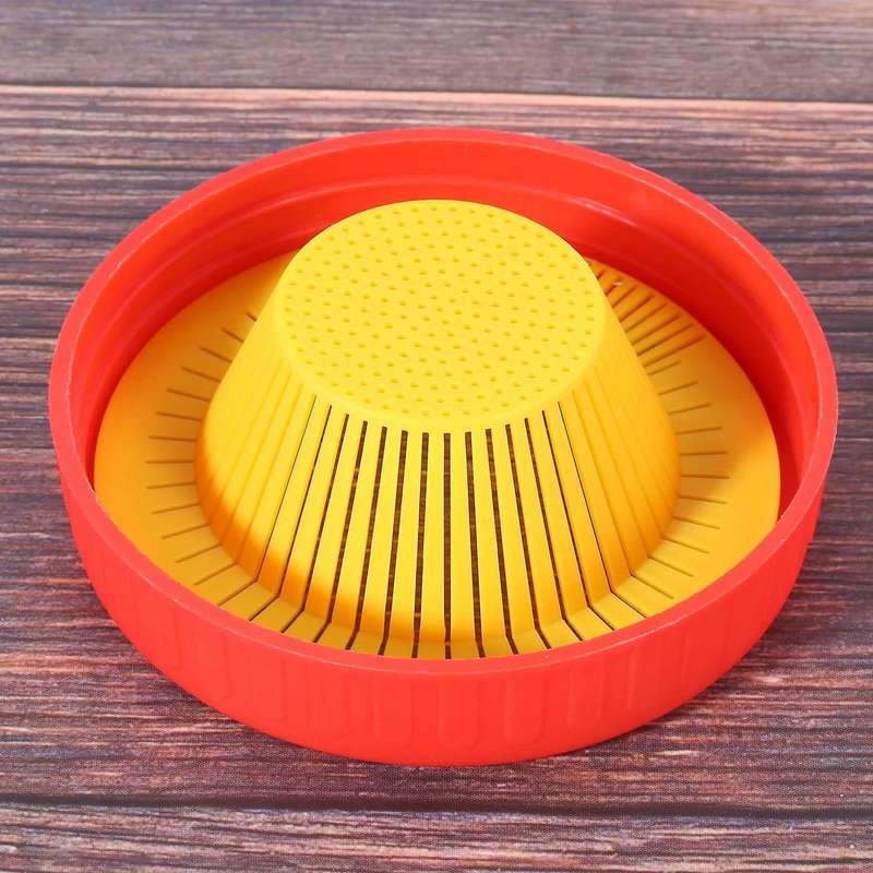 Plastic Sprouting Lids , Sprouting Jar with Silicone Sealing Gaskets