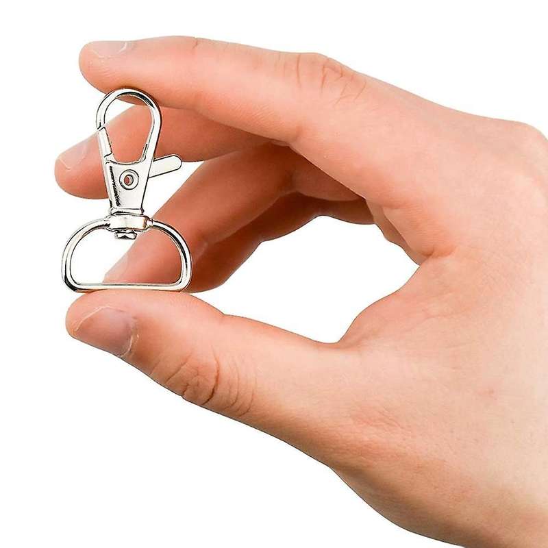 20 Pieces Twist Locks Lanyard Snap Hooks, Premium Keychain Clip Hook